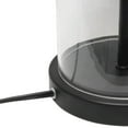 thumbnail image 2 of Lalia Home LHT-5009-BK Entrapped Glass Table Lamp with White Fabric Shade, 2 of 4
