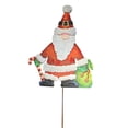 thumbnail image 2 of Christmas Santa Gnome. Metal Candy Cane Gift Bag C22059, 2 of 3