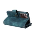 thumbnail image 4 of Dteck Crossbody Wallet Case for Samsung Galaxy Note20 Ultra, Premium PU Leather Handbag Zipper Pocket with Wrist Strap Lanyard Folio Flip Case for Galaxy Note20 Ultra,Blue, 4 of 8