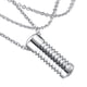 thumbnail image 3 of Collares con colgante de urna de acero inoxidable jinwen 31mm, 3 of 5