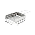 thumbnail image 2 of SWETRACE Support de Grill Gain de Place en Acier Inoxydable pour Amusement Extérieur, 2 of 8