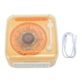 thumbnail image 2 of Wireless  Speaker, Small Record Player Night Light USB Rechargeable Desktop Wave Speaker for Bedroom Party, 2 of 7