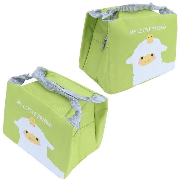 Fiambrera aislada, Bolsa de Almuerzo Portátil de Tela Oxford Con Dibujos Animados, Bolsa de Almuerzo aislada, Caja de Almacenamiento de Alimentos para El Hogar, Oficina, Picnic AL