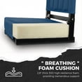 thumbnail image 3 of SPORT BEATS Stadium Seats with Back Support Bleacher Chairs with Back and Cushion Thick Padded Bleacher Seats Includes Shoulder Strap, 3 of 8