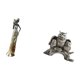thumbnail image 5 of Figura decorativa de búho tribal , escultura moderna de animal, adorno ligero para sala de estar, oficina o mueble., 5 of 8