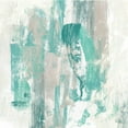 thumbnail image 2 of Vess, June Erica 26x26 White Modern Wood Framed Museum Art Print Titled - Teal Fog II, 2 of 4