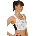 thumbnail image 4 of Sakkas Mesh Racerback Crop Top - Drip White - 2X/3X, 4 of 4