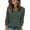 Army Green, variant on V Neck Long Sleeve Shirts for Women Casual Loose Tops Lightweight Tunic Sweaters, 2XL