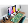 thumbnail image 6 of Cute Cartoon Anime Frog Theme Desk Mat XL Large Computer Gaming Mouse Pad Cool Kawaii Lotus Leaf Laptop Keyboard Mouse Mat Desk Pad for Women 31.5x11.8 in Non-Slip Rubber Base with Stitched Edges, 6 of 6