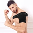thumbnail image 2 of Shoulder Brace, Adjustable Breathable Support Back Brace Guard Strap Sports Care Single Shoulder (Color : LQ2408B), 2 of 7