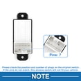 thumbnail image 4 of Interruptor de ventana eléctrica Unique Bargains para el lado del pasajero para Kia K3 Cerato Rio Negro, 4 of 7