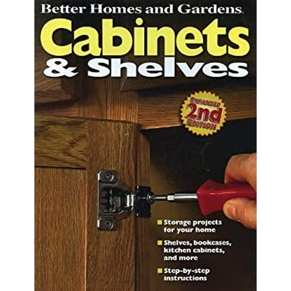 Pre-Owned Cabinets and Shelves, 2nd Edition (Better Homes and Gardens) (Paperback) 0696232979 9780696232978