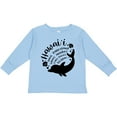 thumbnail image 3 of Inktastic Hawaii Islands with Dolphin Boys or Girls Long Sleeve Toddler T-Shirt, 3 of 5