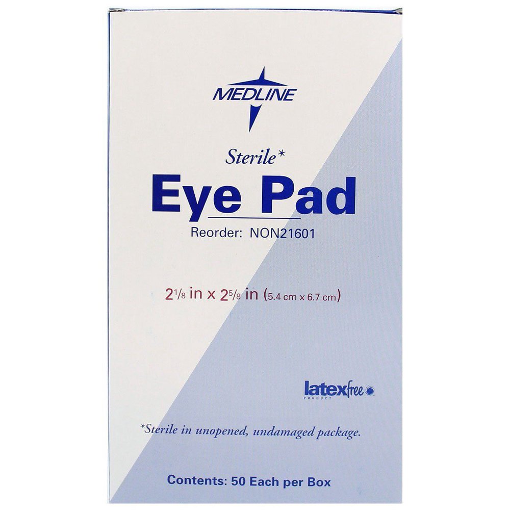 Sterile Large Eye Pad 21/8" X 23/8" 50/bx NON21601