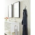 thumbnail image 2 of Amerock Vicinity Traditional Triple Prong Satin Nickel Wall Hook, 2 of 9
