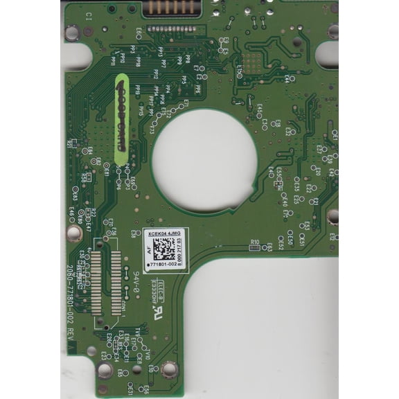 WD5000BMVW-11S5XS0, 771801-002 AF, WD USB 2.5 PCB