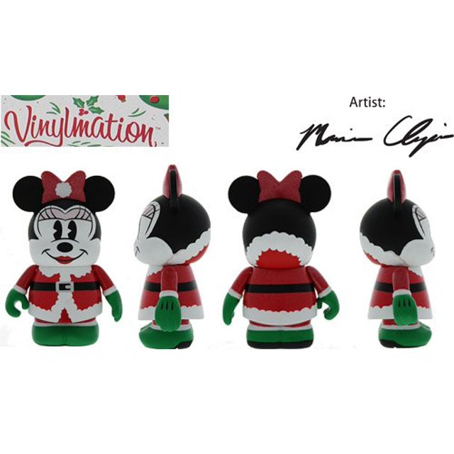 Navidad Minnie Santa Disney Vinylmation Figura de 3.0 in Disney Vinylmation 400007847811