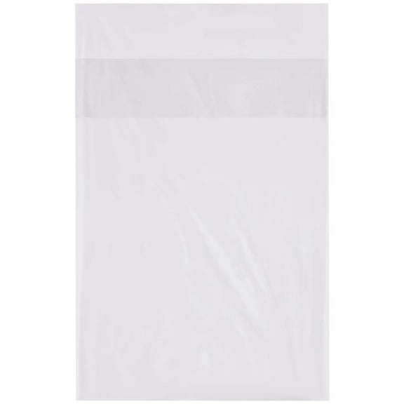 9 x 12 in. 1 Mil Flap Lock Poly Bags