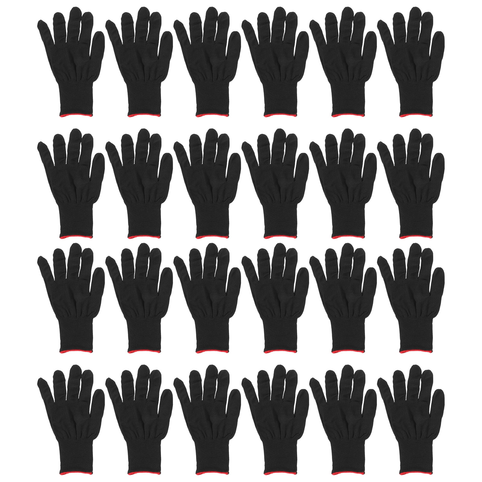 Miangastore 12 Pairs Anti Static Gloves Protective Gloves Knitted Gloves Work Gloves Knitting Gloves