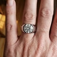 thumbnail image 5 of Pompeii Certified 5 Ct Elon Signature Men's Bezel Diamond Ring Lab Grown (F/G,VS1-VS2), 5 of 5