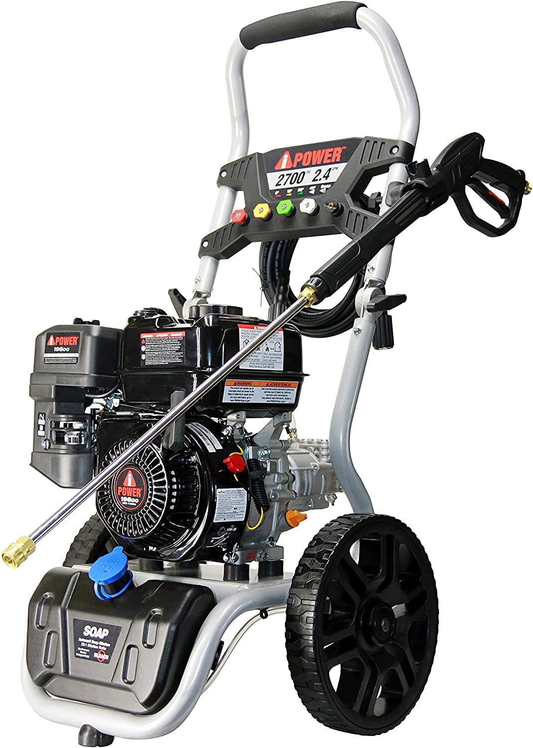 A-IPOWER Power Pressure Washer 2700 PSI Pressure Washer 2.4 GPM PWF2700SH - 1