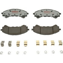 Front Brake Pad Set - Compatible with 2019 - 2023 Ford Ranger 2020 2021 2022