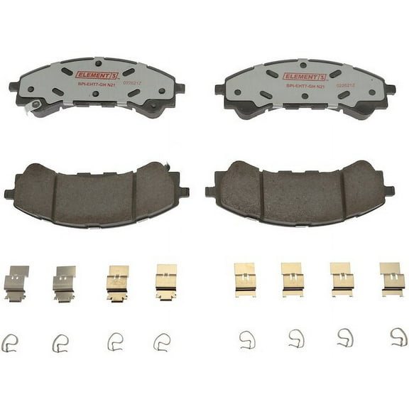 Front Brake Pad Set - Compatible with 2019 - 2023 Ford Ranger 2020 2021 2022