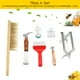 thumbnail image 4 of Kit De Equipo De Apicultura, Cepillo De Abeja, Tenedor Para Destapar, Herramientas De Apicultor, Juego De 7 Uds., 4 of 7