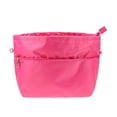 thumbnail image 4 of kurtrusly Stylish And Simple Storage Organiser Handbag Neat And Tidy Expandable Purse Organiser With Zip Closure Cloth Storage Bag rose red 5Set, 4 of 6