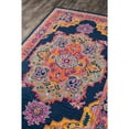 thumbnail image 4 of Momeni Ibiza Hand Tufted Wool Navy Area Rug 2' X 3', 4 of 4
