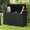 Black, variant on Uforic 80 Gallon Outdoor Resin Deck Box, Weather Resistant & Lockable Storage Container for Indoor Outdoor Patio, Garden, and Home Essentials,Dark Brown