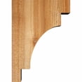 thumbnail image 3 of 4"W x 10"D x 14"H Mediterranean Rough Sawn Corbel, Western Red Cedar, 3 of 9