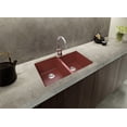 thumbnail image 5 of Ruvati RVG1331RS 33 x 22 inch epiGranite Kitchen Sink - Carnelian Red, 5 of 6