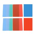 thumbnail image 1 of 10pcs Durable Plastic Writing Pads Office Use Writing Boards Versatile Boards (Random Color), 1 of 8