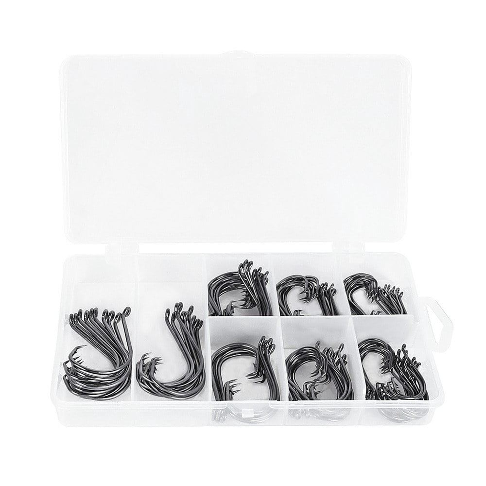150 Piece Offset Circle Hooks Box
