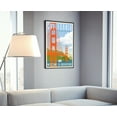 thumbnail image 2 of Pera Print Retro Style Travel Poster, California, Vintage Rustic Poster Print, Home Office wall Decoration, California State Map Poster, Unframed Poster Print - 16*24 inches, 2 of 4