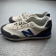 thumbnail image 3 of New Balance Shoes Men 10 White 515 Suede Mesh Sneakers Casual Lifestyle Running, 3 of 6