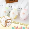 thumbnail image 2 of NSESSHome Easter Hanging Bunny Gnome Decorations Handmade Gnomes Faceless Plush Doll for Spring Easter Party Tree Door Yard Window Home Decor Easter Ornaments, 2 of 7