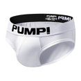 thumbnail image 1 of Calzoncillos de algodón para hombre, ropa interior sexy de cintura baja, pantalones cortos deportivos convexos, transpirables y cómodos de moda, 1 of 5