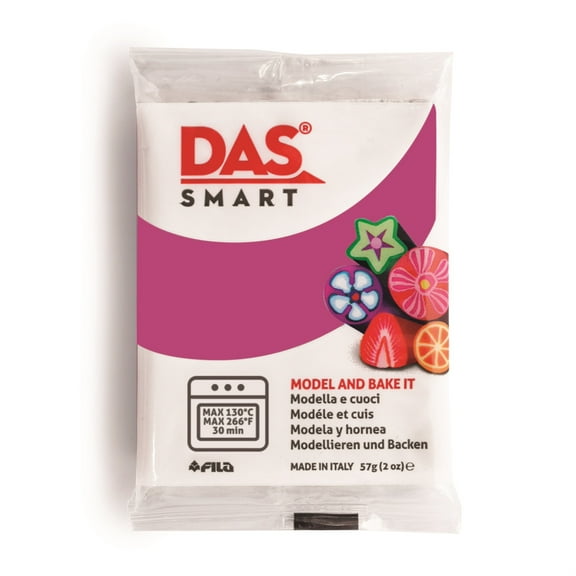 DAS Smart Polymer Clay Geranium 2 oz