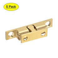 Gold Tone Ball Catch Latch For Closet Doors - Furniture Hardware With Screws