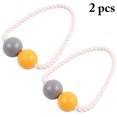 thumbnail image 2 of Drape Tie Backs Magnetic: 2PCS Decorative Drape Weave Holders Drapery Holdbacks, 2 of 10