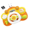 thumbnail image 6 of DOLITY Electric Steering Wheel Toy Simulation Multifunctional Turn and Learn Driver for orange base, 6 of 8