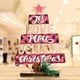 thumbnail image 3 of Yuarrent Decoración de árbol de Navidad Prop Interesante Decoración de Diseño de escena DIY Decoración de Navidad Festival Adorno Adornos Kits de decoración para fiestas Rojo, 3 of 6