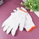 thumbnail image 2 of WORGEOUS 24 pares de guantes de hilo de algodón guantes antideslizantes guantes de protección laboral guantes de nylon (blanco), 2 of 8