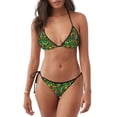 thumbnail image 1 of Fotbe Cute Christmas Stocking Bear Traje de Baño para Mujer de Dos Piezas – Bikini Sexy de Tirantes Tipo Halter con Diseño Triangular, 1 of 6