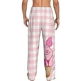 thumbnail image 3 of Piglet Men's Pajama Pant Soft Comfy Lounge Pj Bottoms Loose Elastic Waistband Adult Sleep Pants with Pockets Drawstring, 3 of 8
