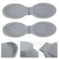 thumbnail image 3 of HEMOTON 2 Pcs Oyster Holder Oyster Dinner Tool 11.6X7.3X4.3CM Grey, 3 of 8