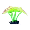 thumbnail image 2 of Luminous Aquarium Anemone Ornament Fish Tank Decoration, Soft Silicone Coral Plant Aquascape Decor with Glowing Effect, Realistic Underwater Scenery for Freshwater Saltwater Fish Tank, 2 of 6