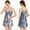 Silver Gray, variant on LYMAYTER Women's Satin Nightgowns Adjustable Spaghetti Strap Negligees V Neck Slip Dress Lingerie S-2XL